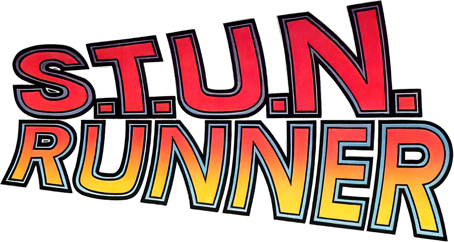 S.T.U.N. Runner logo for Atari ST